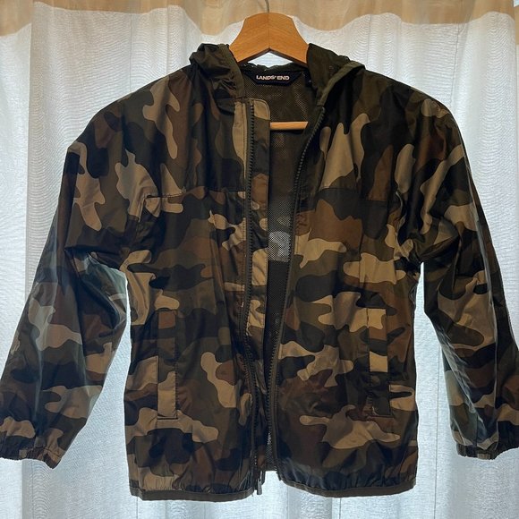 NWOT Lands' End windbreaker, size M, 5-6 yo. - Picture 1 of 3